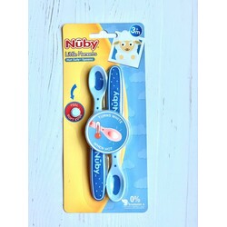 Nuby. Термоложки цветные Little Moments (2 шт.уп. цвет а сорт) (NV0501001-LMred)