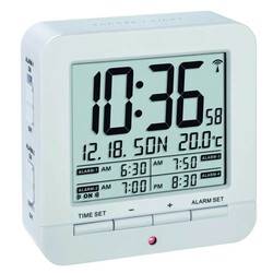 TFA. Будильник TFA, белый, 92х32х91 мм (60253602)