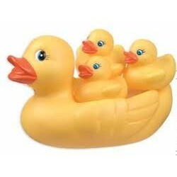 Playgro. Набор для ванной "Утиная семейка" (9321104703385)