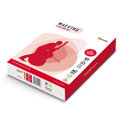 ПАПІР ОФІСНІ. Папір MAESTRO STANDARD +, А3, клас B, 80г / м2, 500л (MS.A3.80.ST)