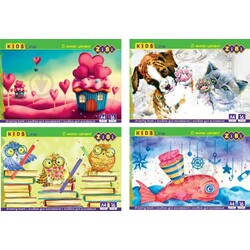 ZiBi. Альбом для малювання, А4, 16 л., 120 г / м2, на скобі, KIDS Line (4823078946645)