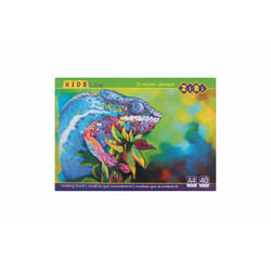 ZiBi. Альбом для малювання, А4, 40 л., 120 г / м2, клеєний блок, KIDS Line (946690)