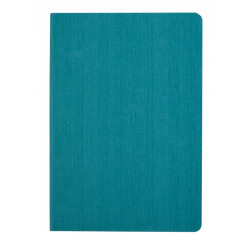 Buromax. Блокнот деловой COLOR TUNES, А5, 96 л., нелинов., бирюзовый, иск.кожа