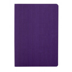 Buromax. Блокнот деловой COLOR TUNES, А5, 96 л., нелинов., фиолетовый, иск.кожа