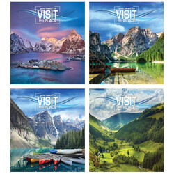 Мрії збуваються. Зошит 96л. (Лінія), 3010л "Красиві куточки природи" (480067)