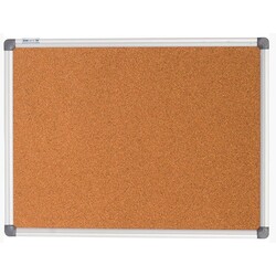 Buromax. Дошка пробкова, 90х120 см, алюмінієва рамка (BM.0018)
