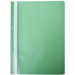 Buromax. Папка-швидкозшивач з механізмом "вусики" А4,110 / 110 мкм, 2 отв110 / 110 мкм, зелена (934819)