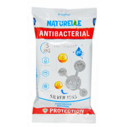 Naturelle. Влажные салфетки "Антибактриальные" с д-пантенолом, ионами серебра и витамином Е (590823)