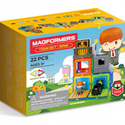 Magformers. Магнитный конструктор Magformers Банк, 22 эл. (730658170090)