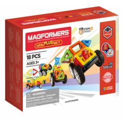Magformers. Магнитный конструктор Magformers Удивительный набор плюс, 18 эл.(730658070208)