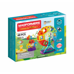 Magformers. Магнітний Magformers конструктор Карнавал плюс, 48 ел. (730658030165)