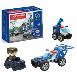 Magformers. Магнітний конструктор Magformers Поліція, 50 ел. (730658170021)
