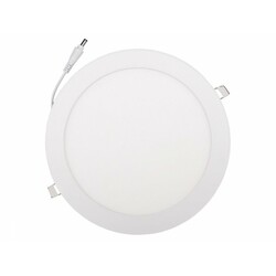 Luxel. Панель LED коло 24w 4000K IP20 (DLR-24N)