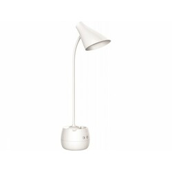 Luxel. LED-світильник настільний 7W + нічник + органайзер (білий) 4000К (TL-10W)