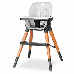 Lionelo. Стульчик для кормления 4 в 1 MONA BLACK ONYX (00067313)