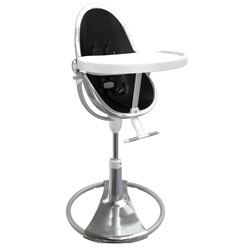 Bloom. Стільчик дитячий Bloom Fresco "SILVER" (з вкладишем Snake Skin Grey)