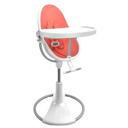 Bloom. Стільчик дитячий Bloom Fresco "WHITE" (з вкладишем Persimmon Red)