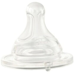 Chicco. Силиконовая соска Well-Being нормальный поток (0м + 2 шт.) (8058664058099)