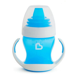 Munchkin. Чашка-непроливайка Munchkin Gentle Transition 118 мл Блакитної(735282173431)