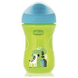 Chicco. Поильник-непроливайка Easy Cup 12м+ Блакитний 266 мл(8058664081417)
