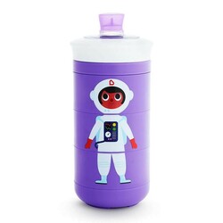 Munchkin. Поильник-непроливайка Пляшка Twisty Mix & Match 266 мл Фіолетова(2900990791378)