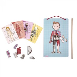 JANOD. Игровой магнитный набор Тело человека (3700217354916)