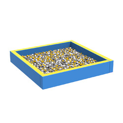 Hop-Hop. Сухий басейн "Квадрат" 250х250х40см