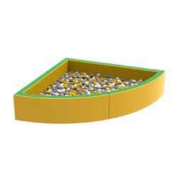 Hop-Hop. Сухий басейн "Кут" 180х180х40см