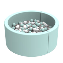 Hop-Hop. Сухой бассейн "Круг" 90х90х40см  (2220)