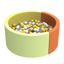 Hop-Hop. Сухий басейн "Круг" 90х90х40см (22184034)