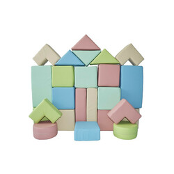 Hop-Hop. Конструктор 4 (24 детали) Кожзам (hop-13122)