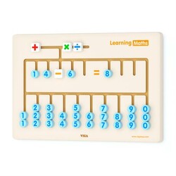  Viga Toys. Бизиборд Математика (50675FSC)