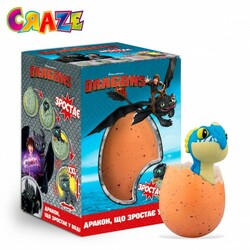 Craze Mega Eggs. Зростаюча іграшка в яйці - DREAMWORKS DRAGONS (13328)