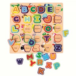 Bino. Пазл Bino английский алфавит с животными (4011768702521)