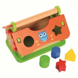 Bino. Деревянный сортер Bino Избушка (4011768724394)