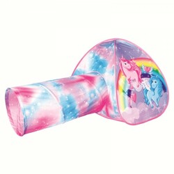 Bino. Игрушечная палатка Bino с тоннелем Единорог (4019359828230)