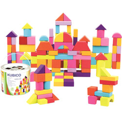 Bino. Игровой набор Bino Кубики в ведре 100 деталей (4019359842038)