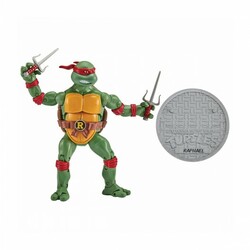 TMNT. Набор фигурок серии "ЧЕРЕПАШКИ-НИНДЗЯ КЛАССИЧЕСКИЕ"-Рафаэль против Трицератона(6900006600478)