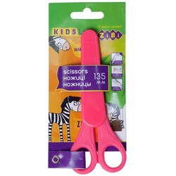 ZiBi. Ножиці дитячі ZiBi в чохлі 13.5 см Рожеві(4823078900258)