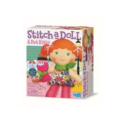 4М. Набор для творчості Шитво "Лялька з котеням"(00-02766)