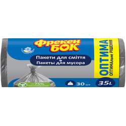 Упаковка пакетов для мусора Фрекен БОК Оптима 35 л 30 шт (651515)