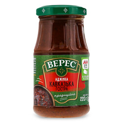 Верес. Аджика кавказская острая 220 г (4823084600487)