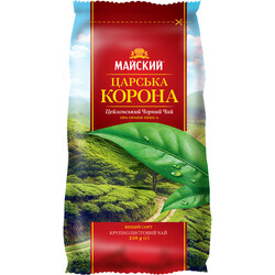 Майский чай. Чай черный Майский чай Царская корона 250 г(4823063702126)