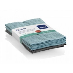 Ганчірки універсальні KELA Supor (мікрофібра), м'ятно-зелений, 35x35 см, 4 шт (Ганчірки універсальні KELA Supor (мікрофібра), м'