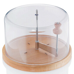 Набор для нарезки сыра KELA Planum: доска, нож и крышка, 22х16 см (4025457770807)