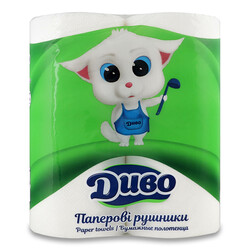 Диво. Рушник целюлозний new 2шт-уп( 4820003831885)