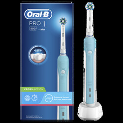ORAL_B Электрическая зубная щетка Pro 500/D16.513.1U CrossAction (4210201851813)