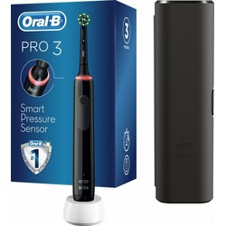 ORAL_B Электрическая зубная щетка Pro 3 3500 D505.513.3X BK +дорожный чехол Gift Edition (4210201291