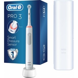 ORAL_B Електрична зубна щітка Pro 3 3500 D505.513.3X WT +дорожній чохол Gift Edition (4210201395539)