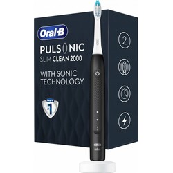 ORAL_B Електрична зубна щітка Pulsonic Slim Clean 2000 S111.513.2 Black (4210201396321)